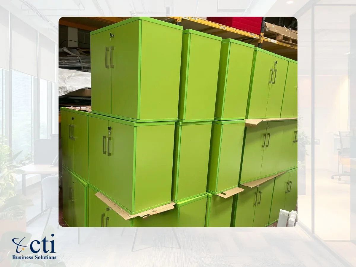 35 X Low Office Cabinets - Grade A - Image 3