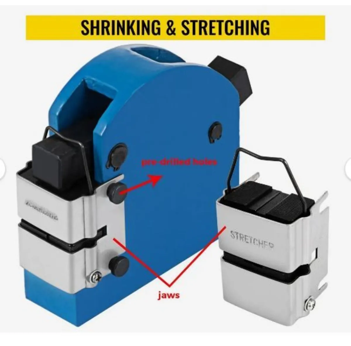 Sheet Metal Fabrication Shrinker Stretcher Set - Image 3