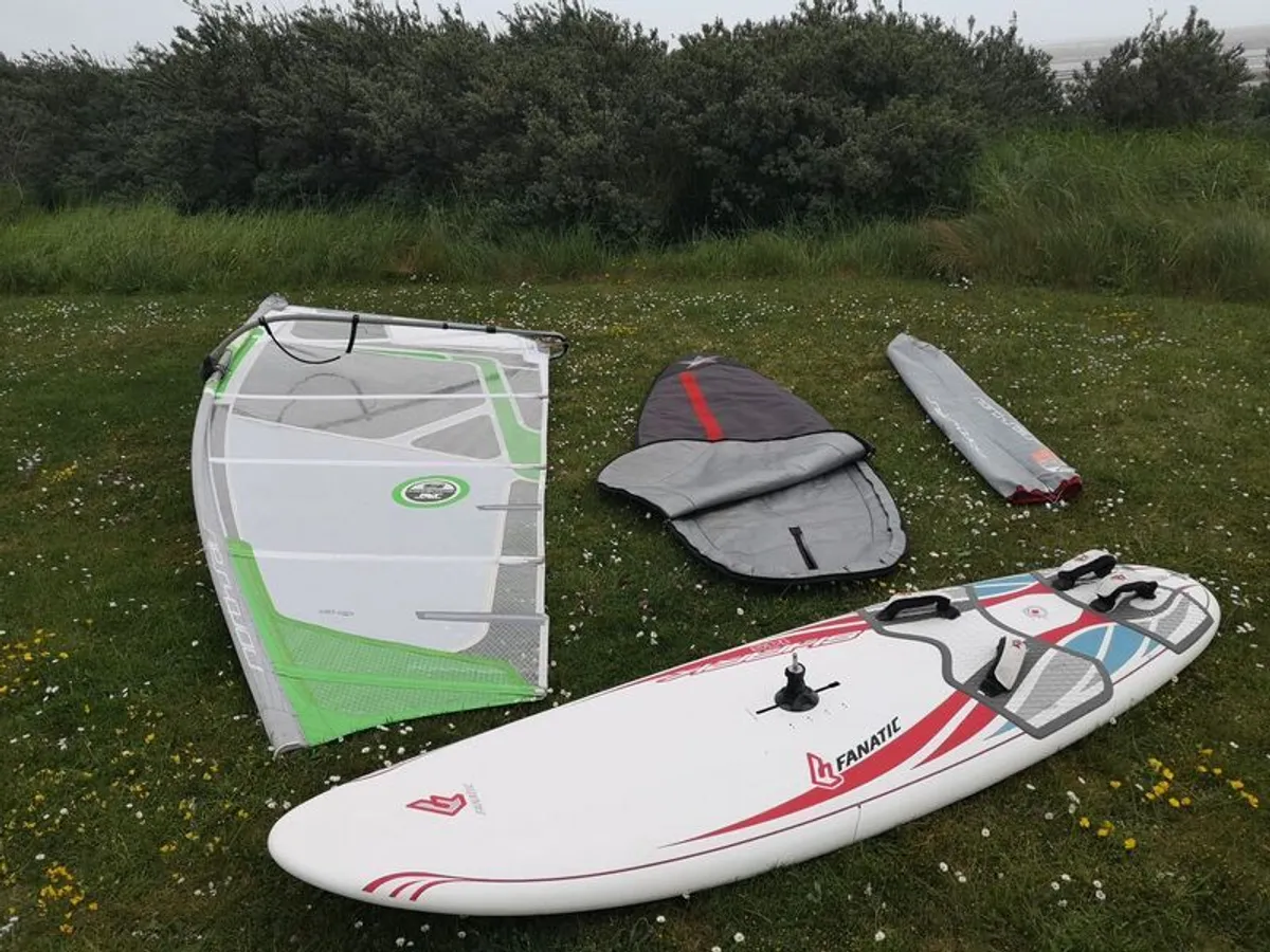 windsurfing fanatic shark 145 beginners friendly - Image 2