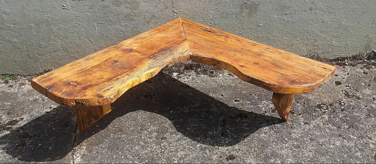 Country Style Driftwood Corner Shelf / Display - Image 1