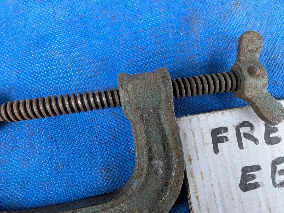 3" Cast Iron G clamp. - Image 2
