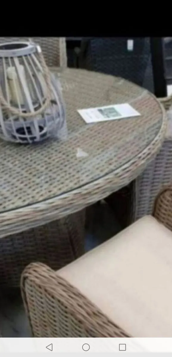 **CLEARANCE** Brand New 6 Seater Basket Rattan Set - Image 4