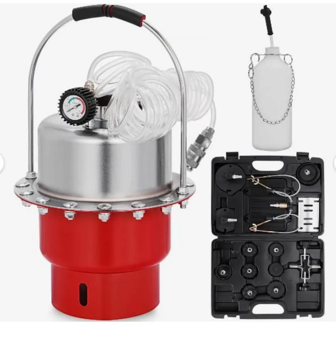 Pneumatic Air Pressure Bleeder Tool Kit - Image 3
