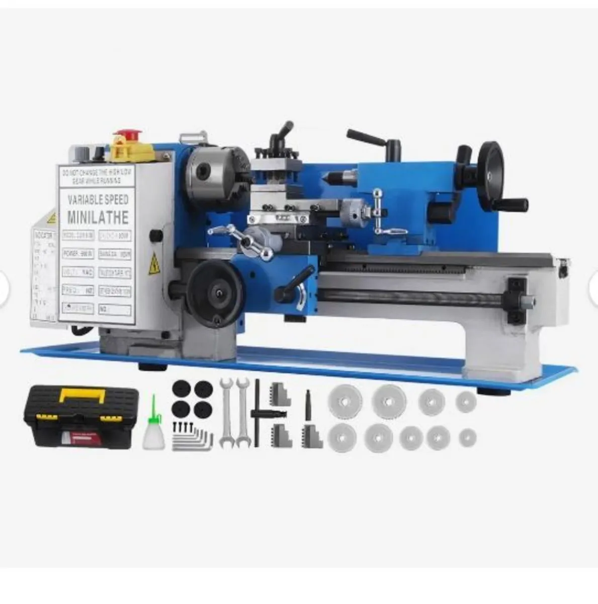 Mini Metal Lathe 7x12 Inch Precision Variable - Image 2