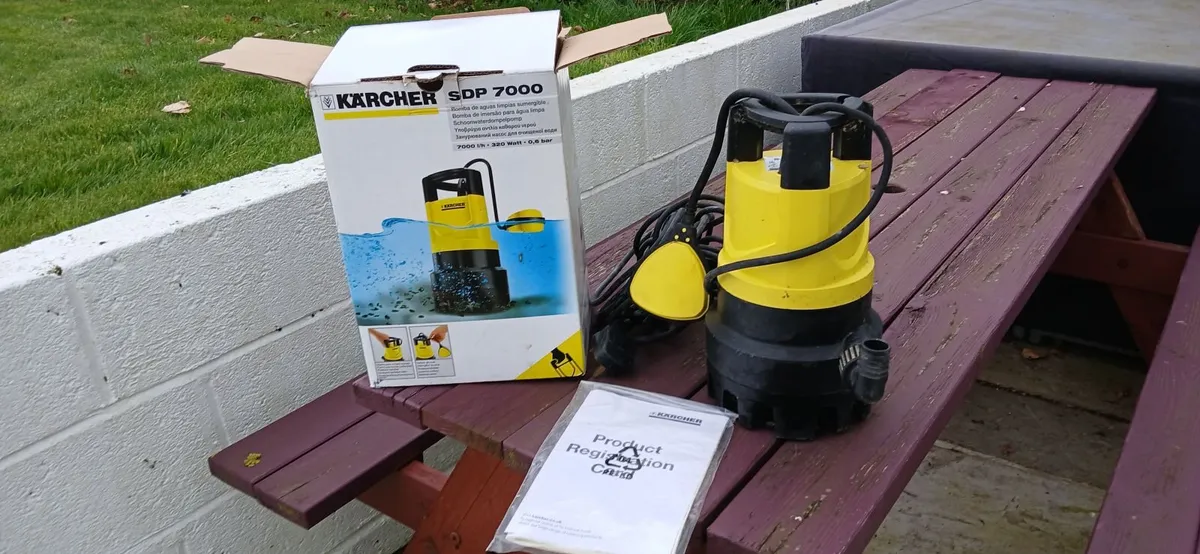 KARCHER SUBMERSIBLE PUMP - Image 2