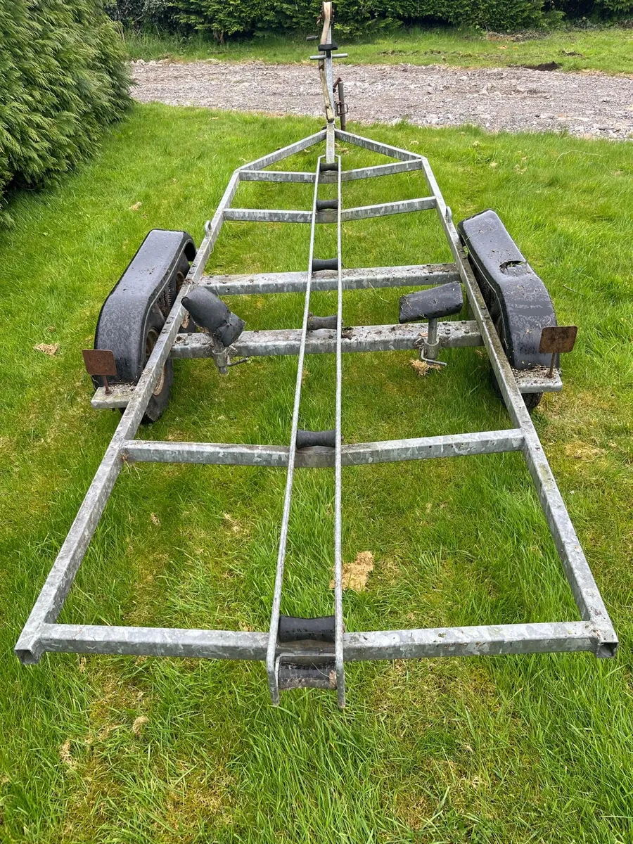 20ft twin axle boat trailer - Image 1
