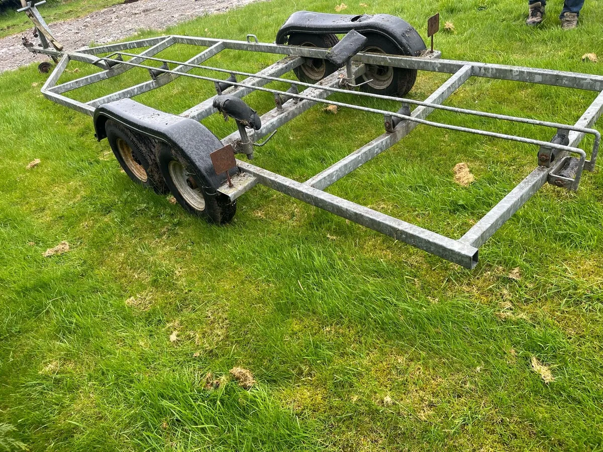 20ft twin axle boat trailer - Image 2