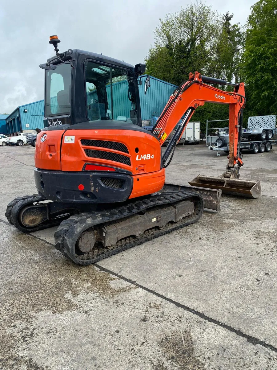2017 KUBOTA U48-4 5T EXCAVATOR C/W QUICK HITCH - Image 1