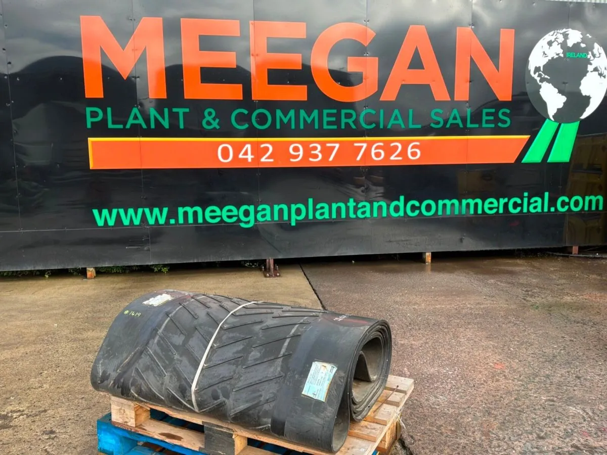 UNUSED 47" RUBBER CONVEYOR BELT........1419. - Image 1