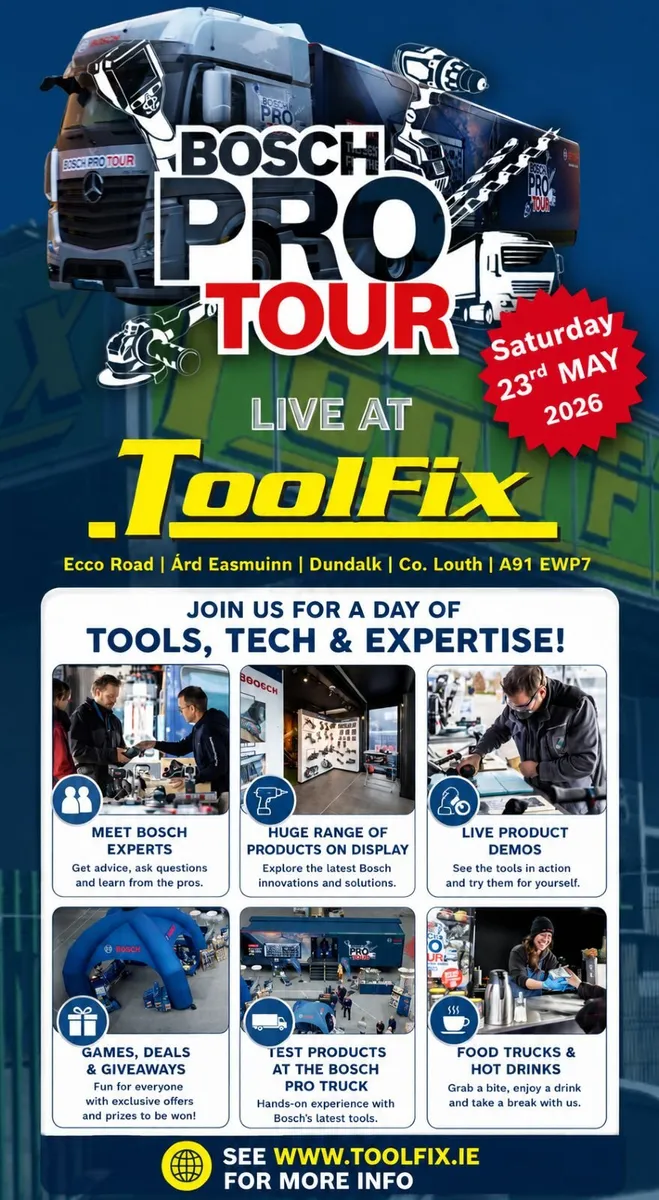 Bosch Pro Tour Live at Toolfix Dundalk 23.05.2026 - Image 3