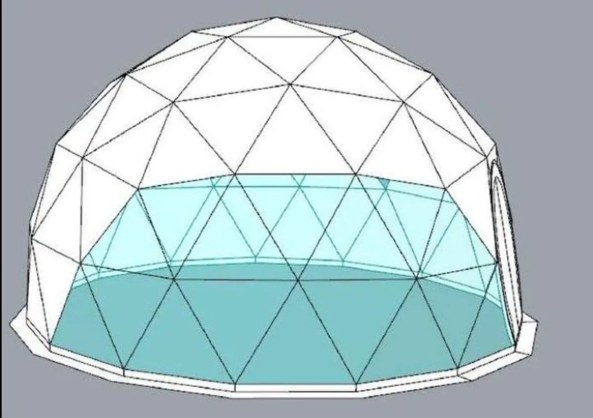 Deluxe 3m(10ft) Tinted Clear Extremely Strong Dome - Image 4