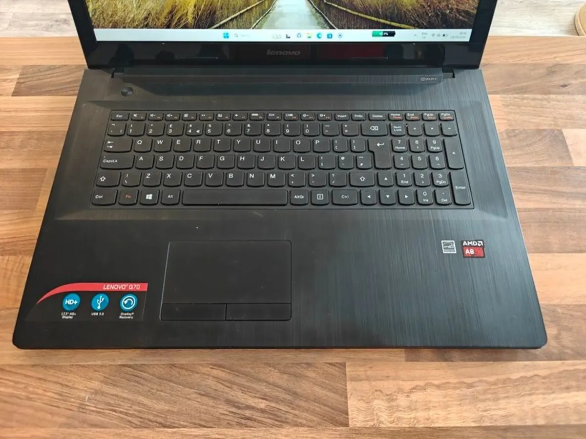 Lenovo G70 | AMD A8 | 17.3" HD+ | DVD | 8GB | 240G - Image 2