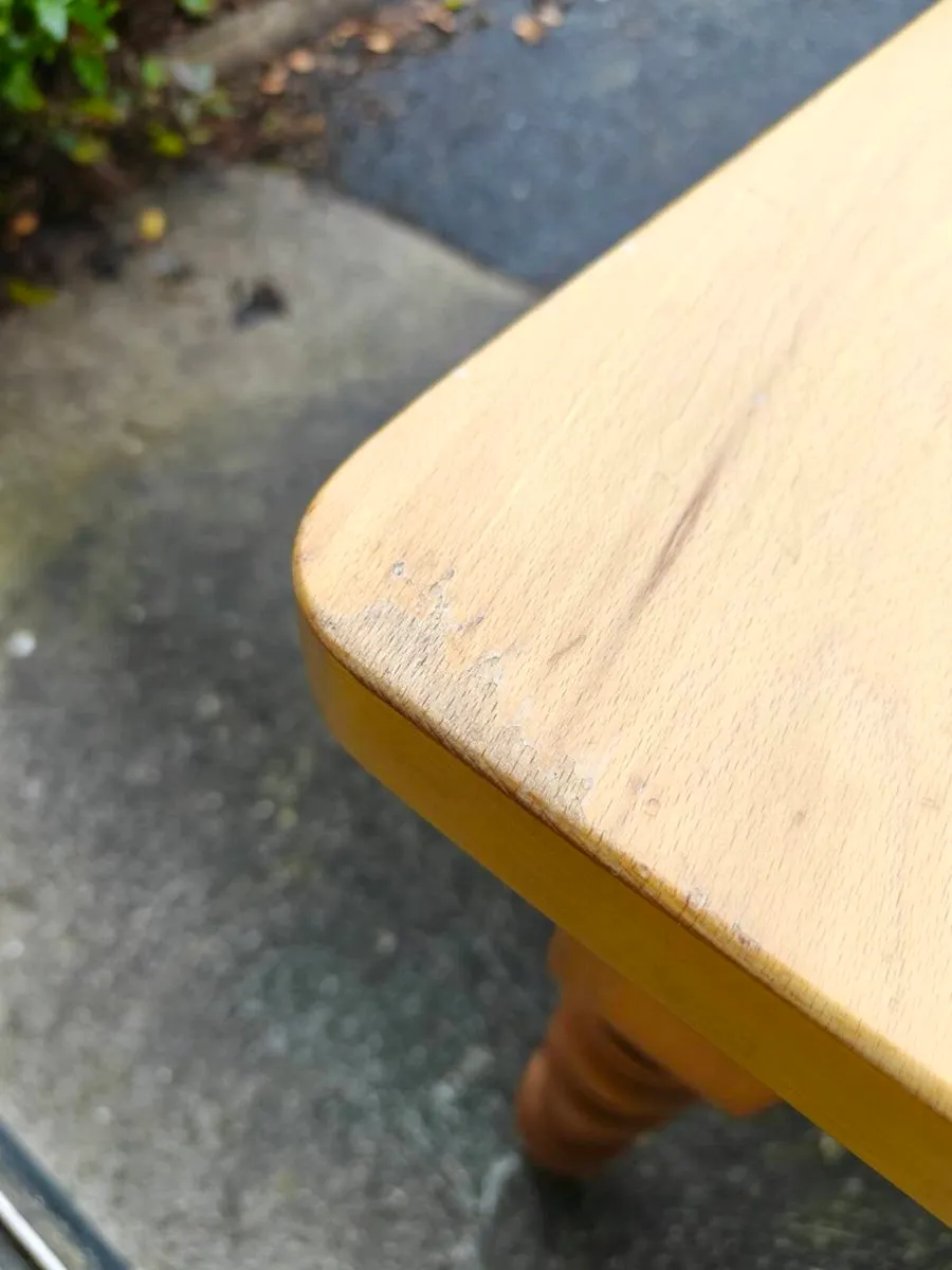 Solid Beech Dining Table - Image 2