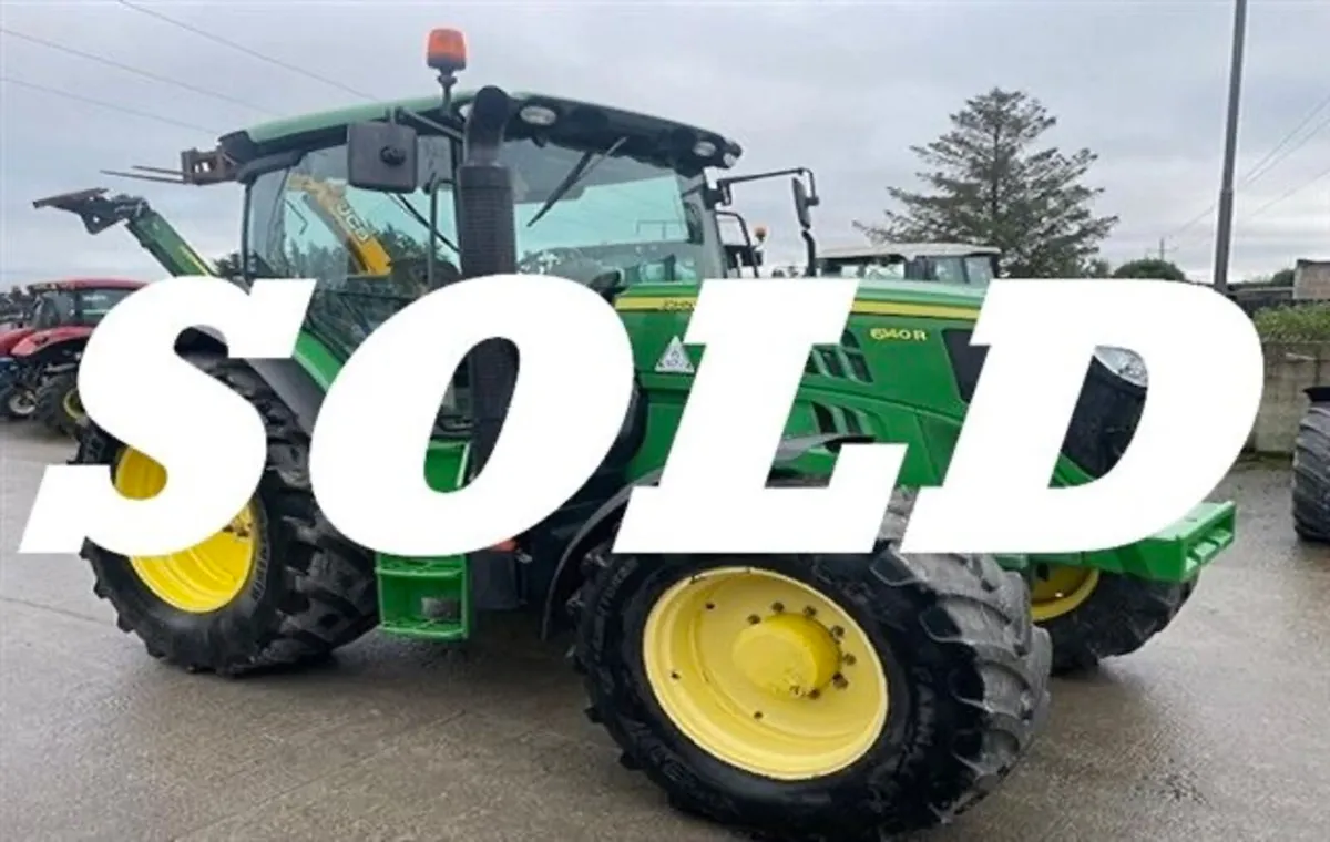 2014 - John Deere 6140R - Cab & Front Suspension - Image 1
