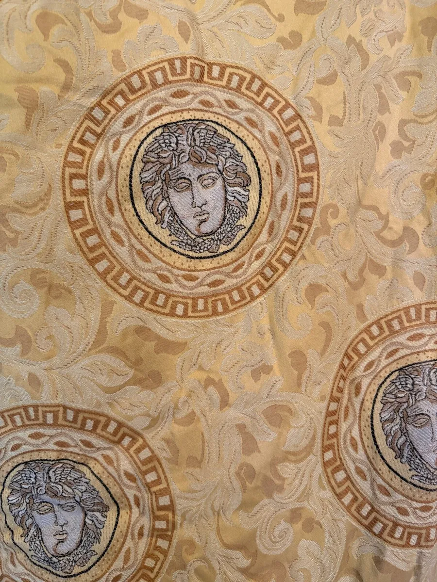 Beautiful Versace Medusa Head Curtain - Image 3