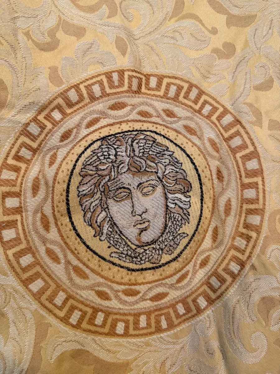 Beautiful Versace Medusa Head Curtain - Image 4