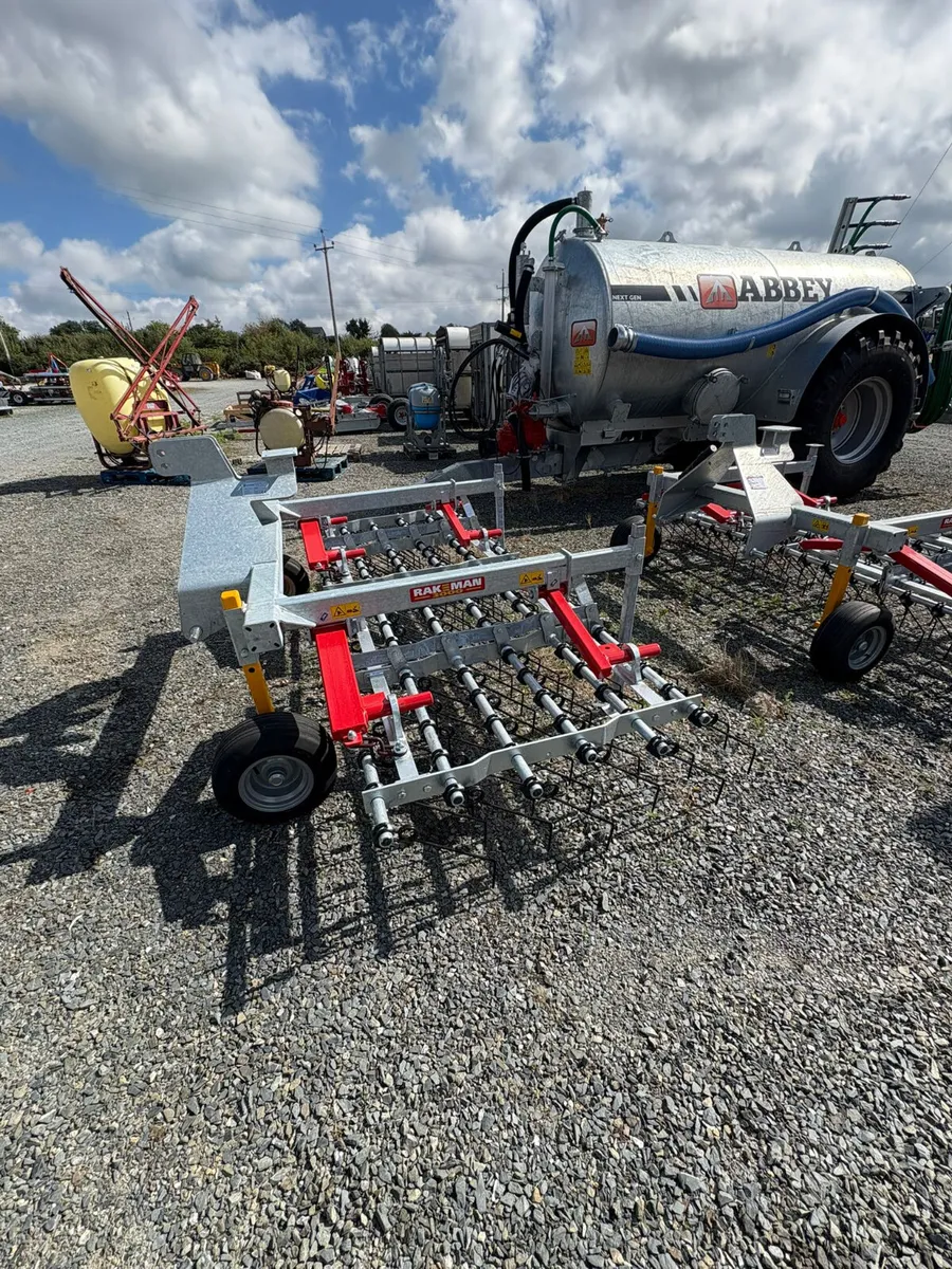 New Rakeman 3MTR Tine Harrows - Image 3