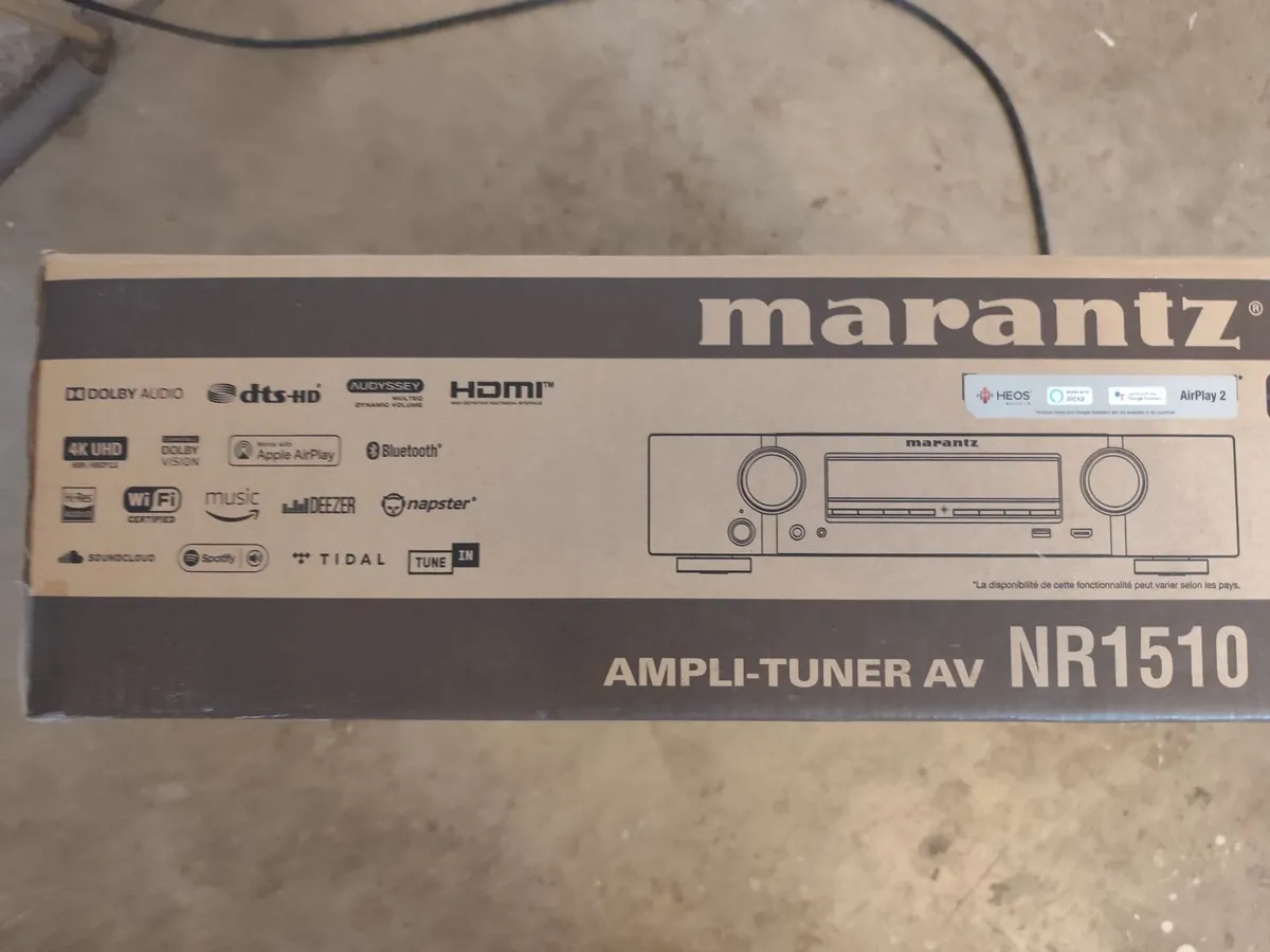 Brand New Marantz NR1510 AV Surround Receiver - Un - Image 3
