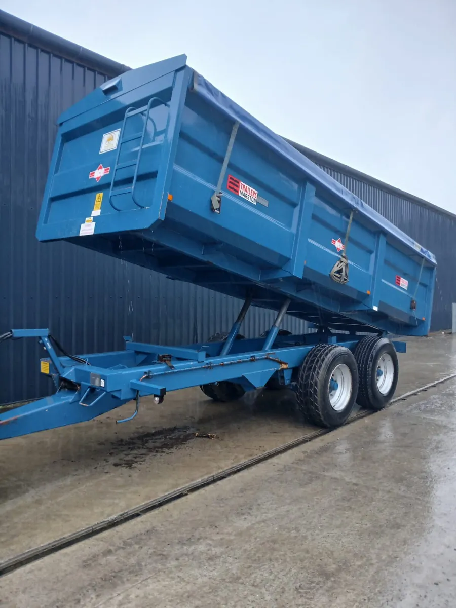 AS MARSTON 19'6" x 8' 12T GRAIN TRAILER - Image 1