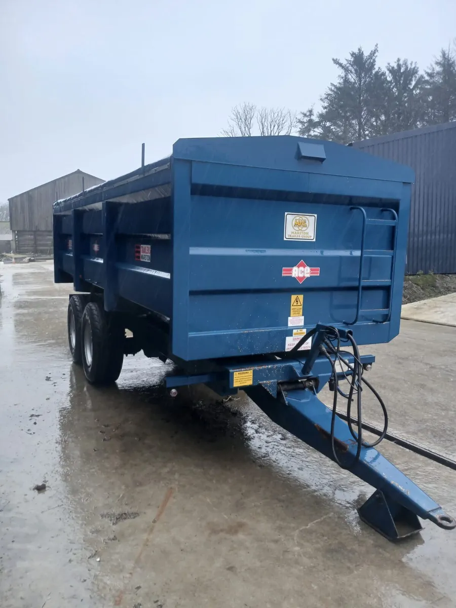 AS MARSTON 19'6" x 8' 12T GRAIN TRAILER - Image 4