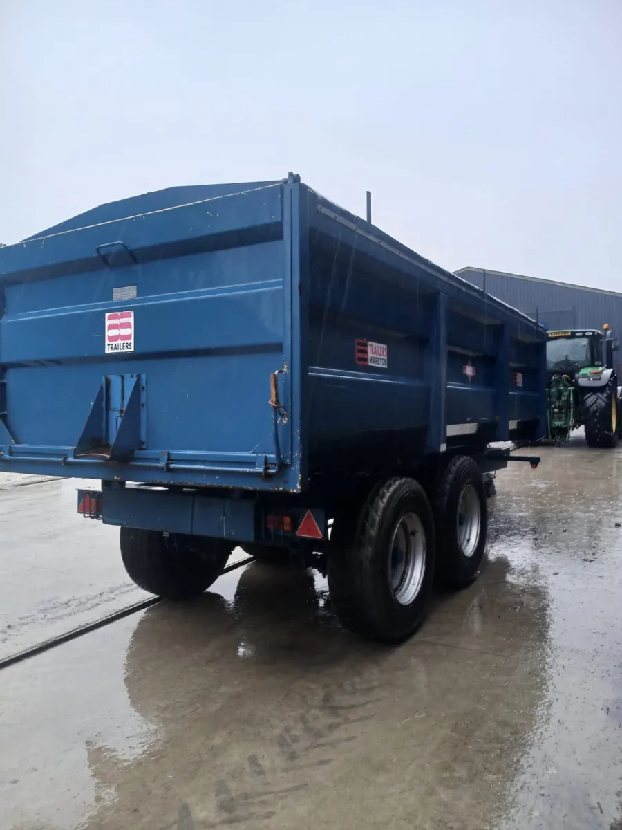 AS MARSTON 19'6" x 8' 12T GRAIN TRAILER - Image 2