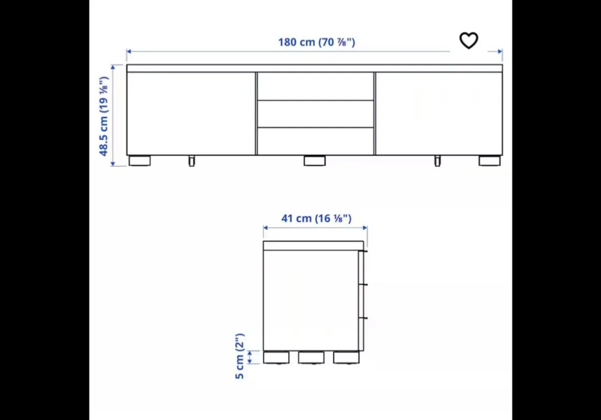 Tv bench unit - Image 2