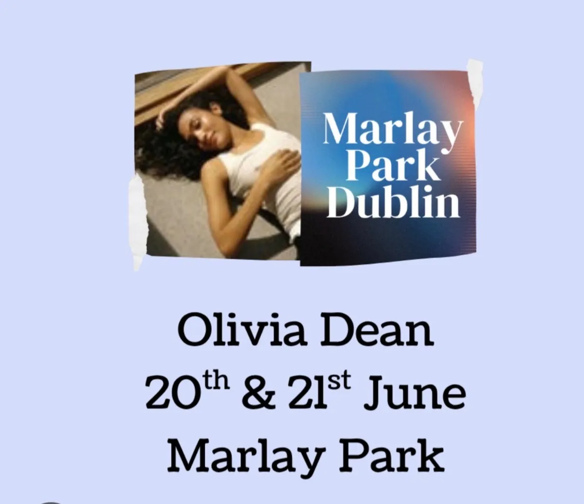 Olivia Dean Tickets wanted