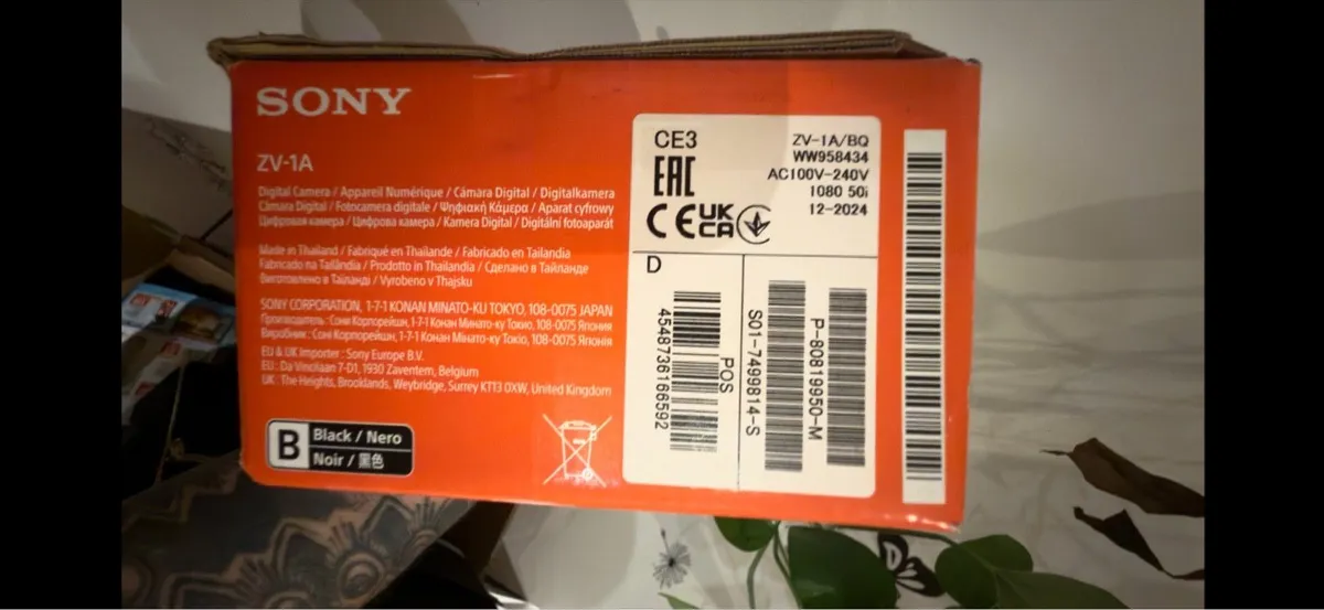 Sony ZV-1A Like New Camera - Image 4