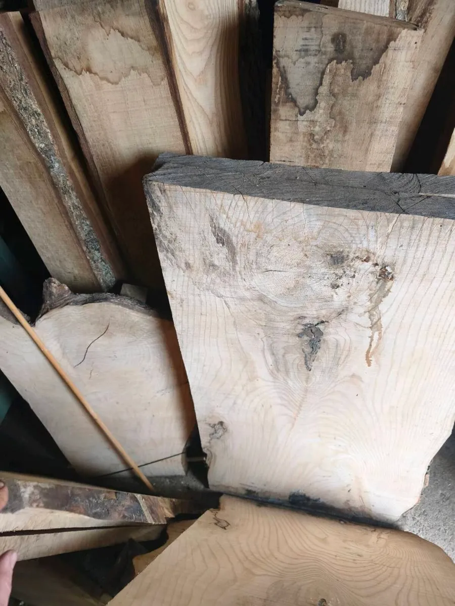 Timber planks ash and oak. - Image 4