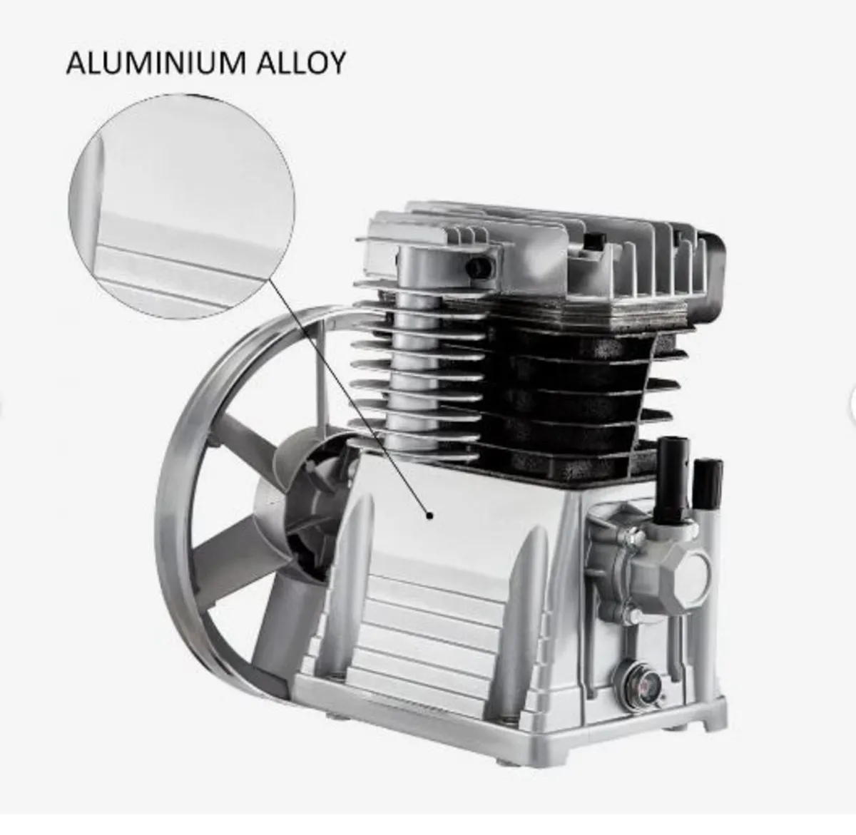 New Industrial Twin Cylinder Air Compressor - Image 2