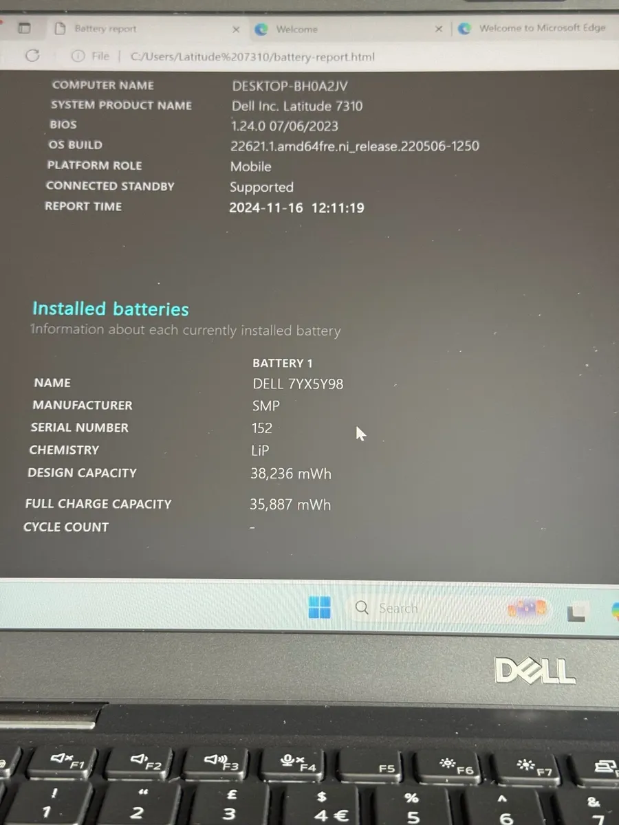 Dell Latitude 7310 Laptop i5/16GB/256SSD/FHD - Image 3