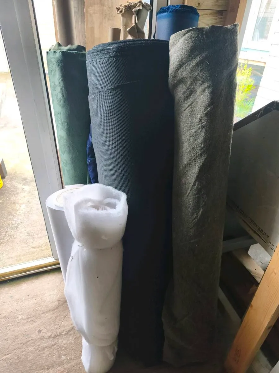 Rools of fabric and other sewing materials - Image 2