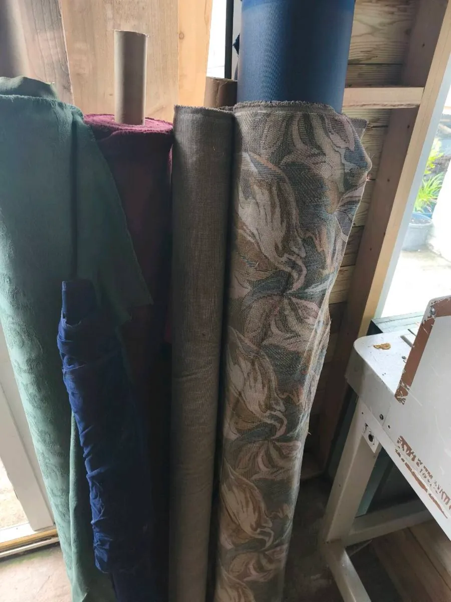 Rools of fabric and other sewing materials - Image 3