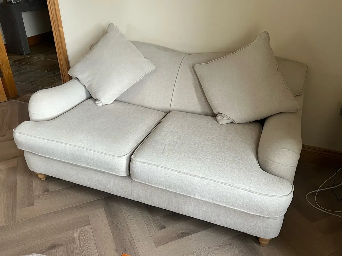 Cream sofa - Image 2