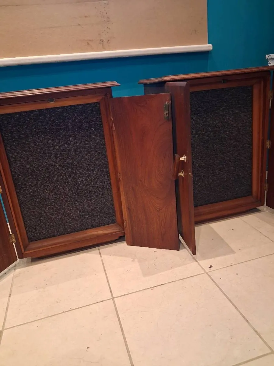 Pair of Wharfdale W70 Speakers 1960's - Image 1