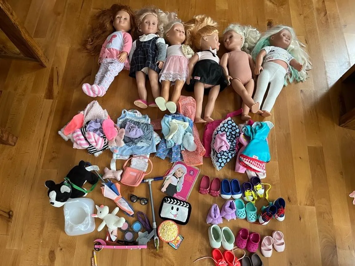Huge Our Generation Doll Bundle - Image 1