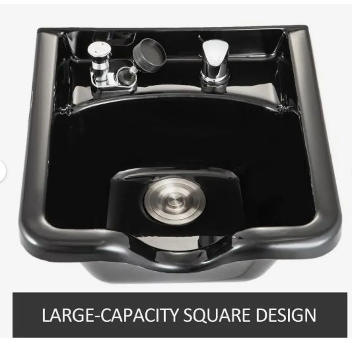Shampoo Bowl, ABS Plastic Shampoo Sink - Image 2