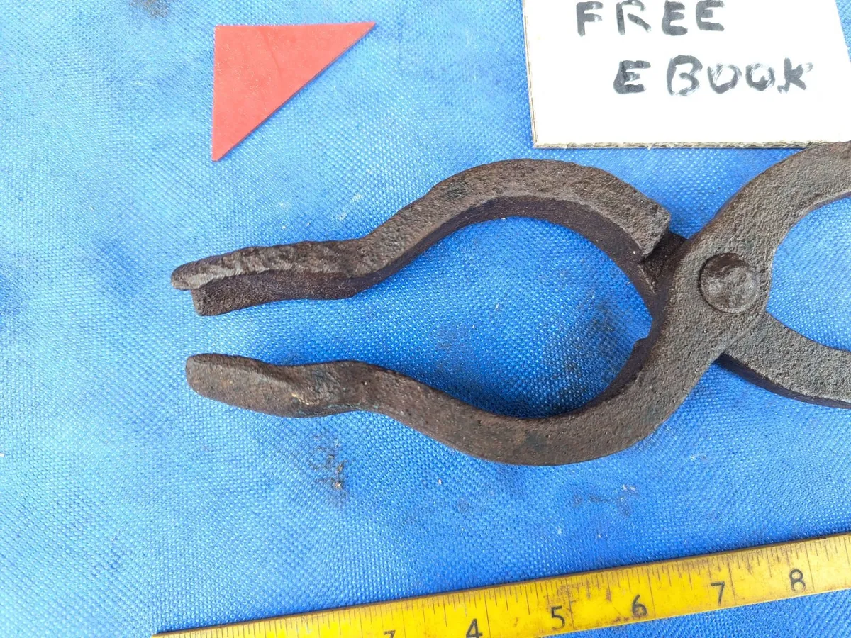 Blacksmiths Bolt Tongs - Image 3