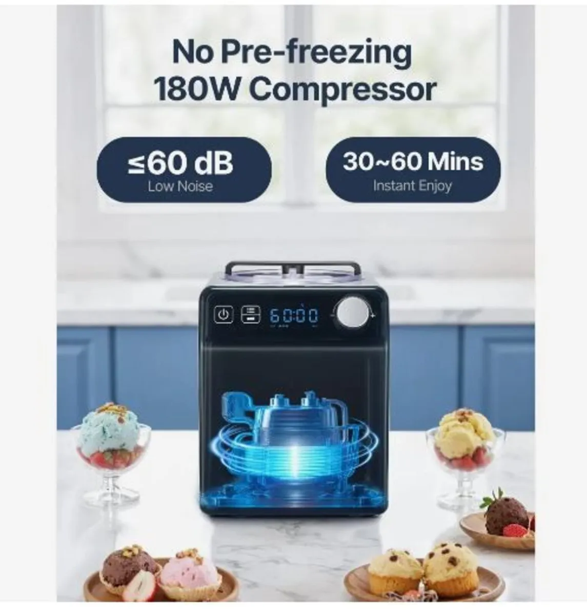 1.9 L Automatic Ice Cream Machine - Image 2