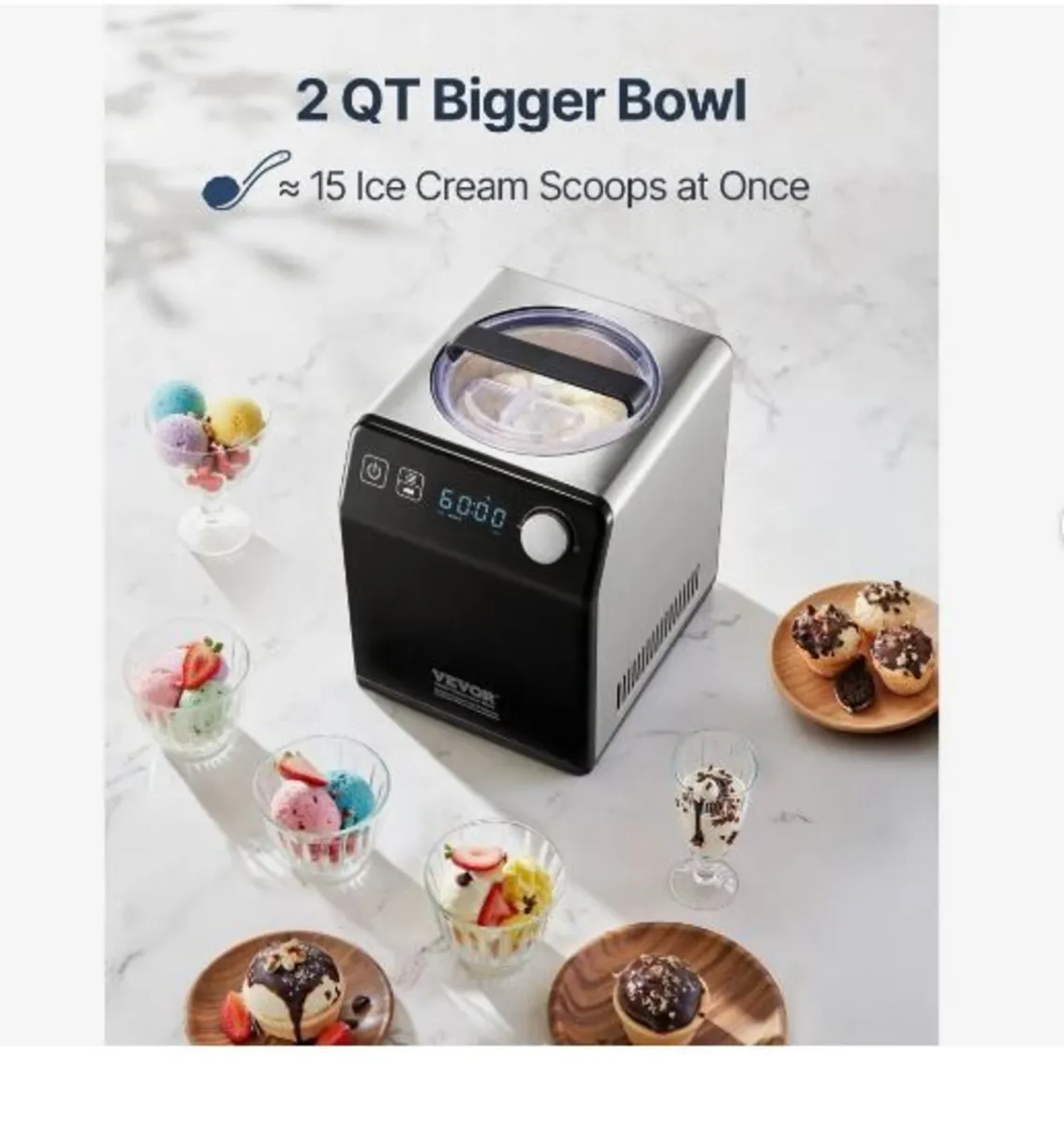 1.9 L Automatic Ice Cream Machine - Image 3