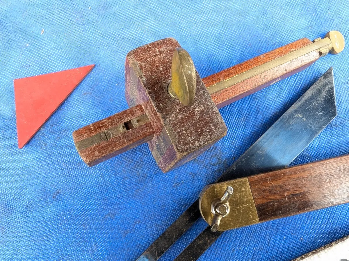 Mortice Gauge & Carpenters Bevel - Image 4