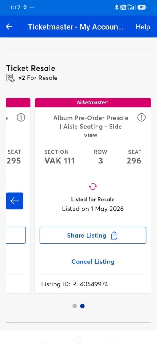 Harry styles tickets - Image 4