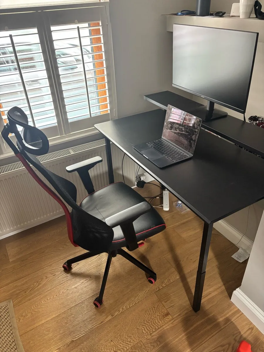 Home office desk and chair - Image 1