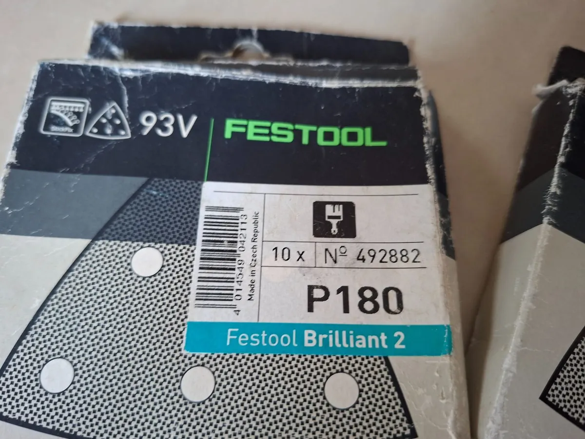 Festool Turbofiltro TF-RS 15 + P180 sanding pads - Image 2