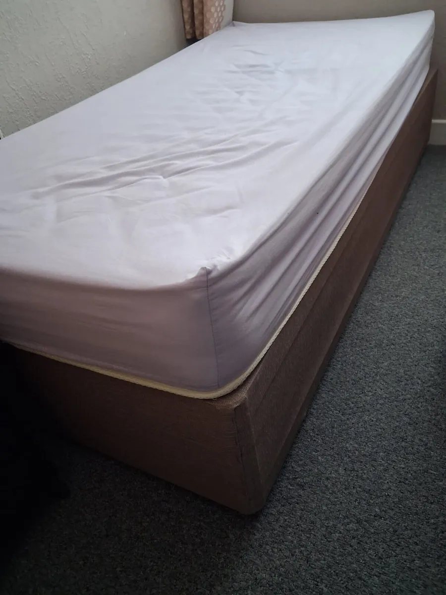 Single Bed and Mattress - Image 1
