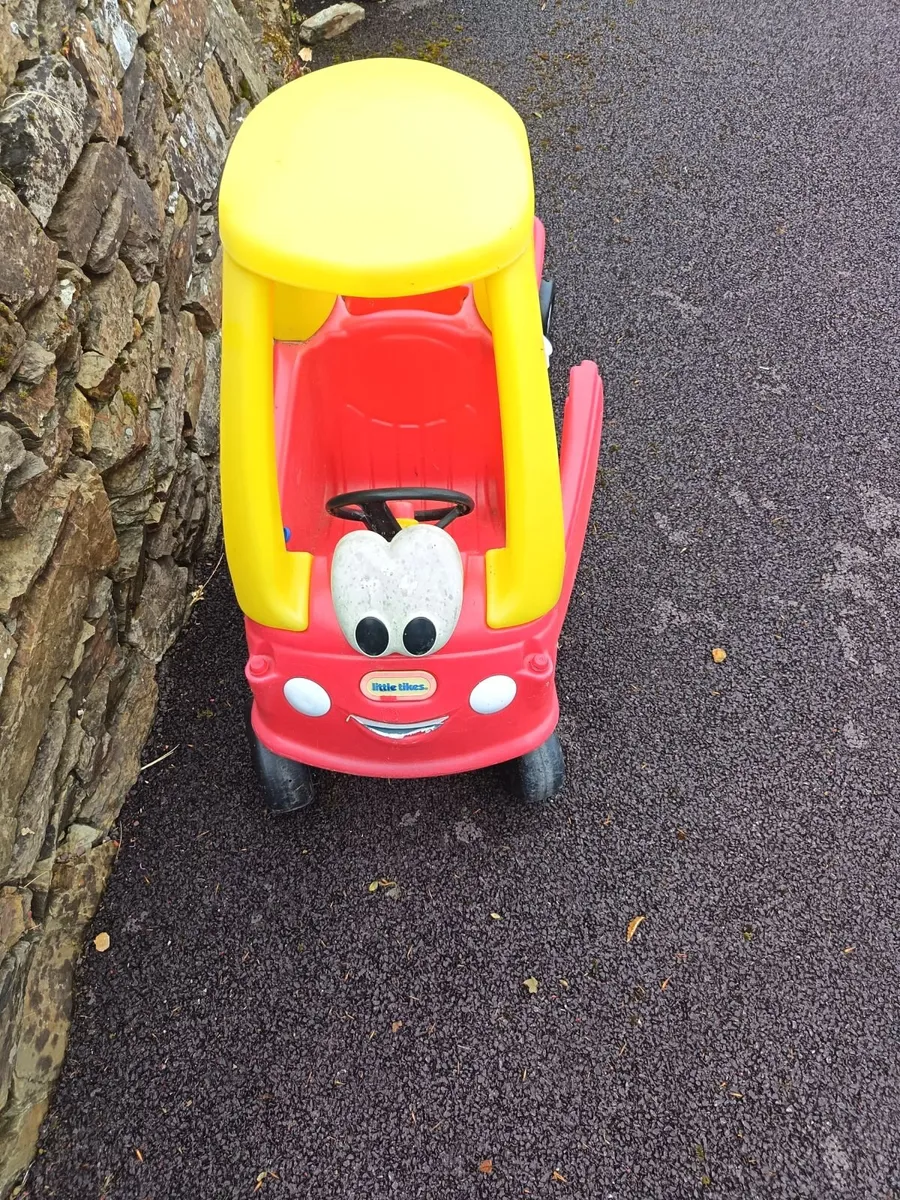 Little tikes car and trailer - Image 2