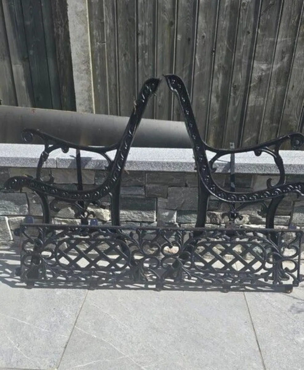 Cast Iron Bench