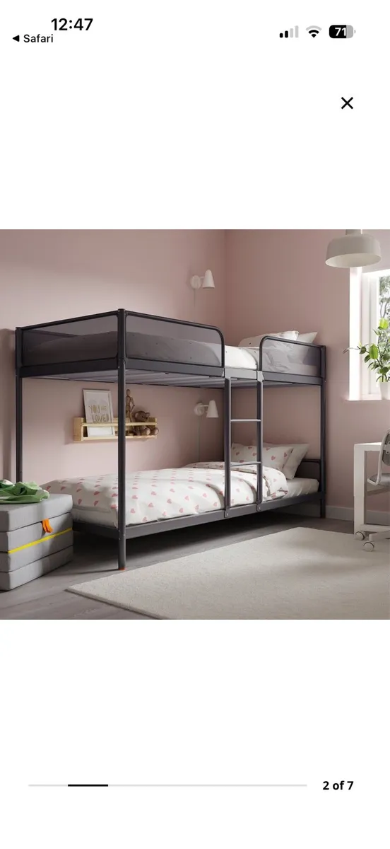 IKEA Tuffing bunk Bed 90x200 - Image 1