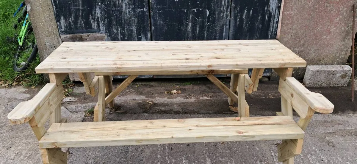 Picnic table garden furniture - Image 3