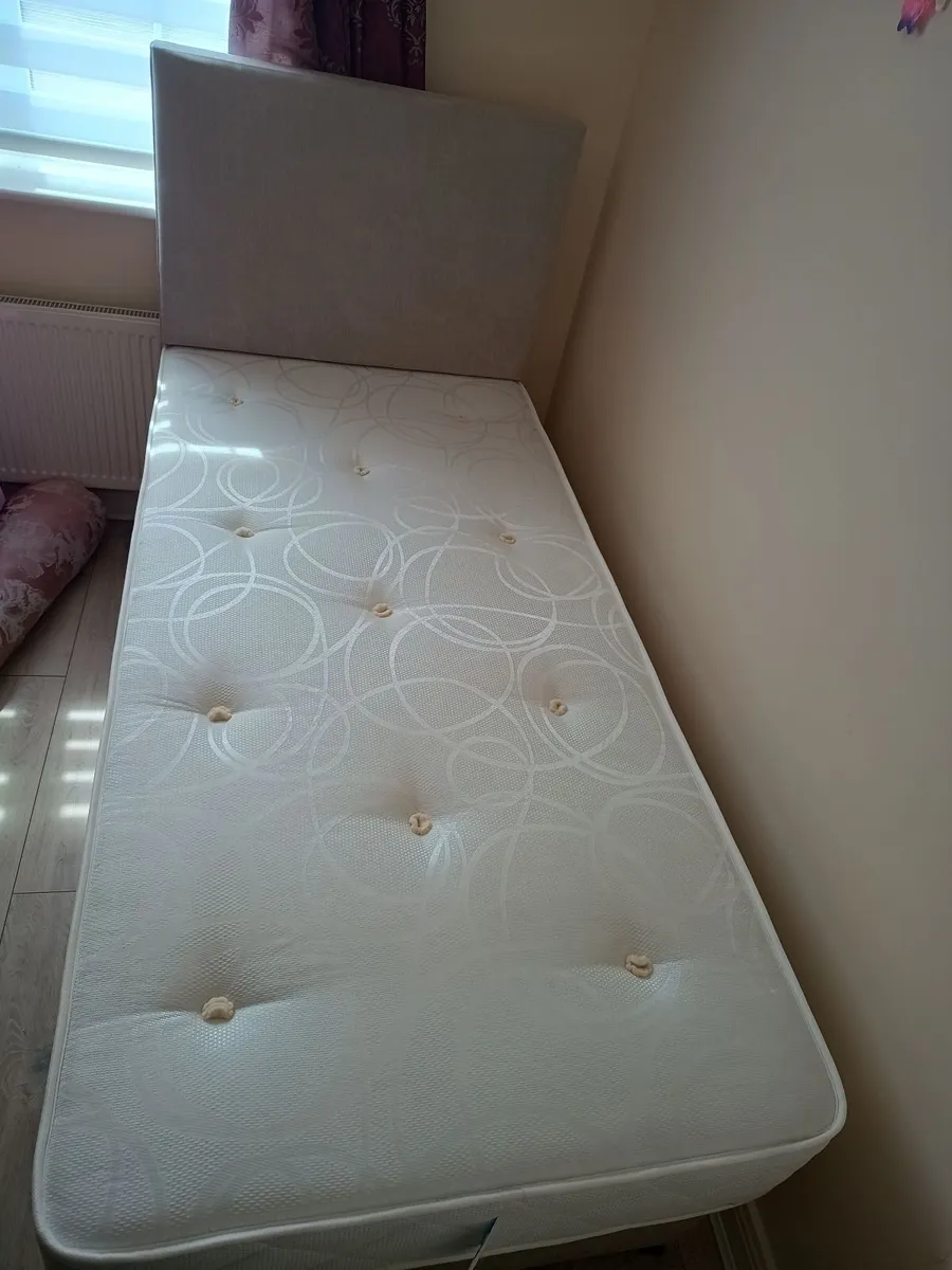 Single Bed c/w Headboard  -  6ft x 3 ft - Image 3